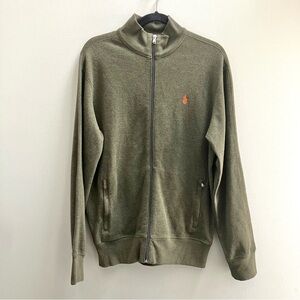 Polo Ralph Lauren Performance Full-Zip Men’s Sweater Size M Olive Green Jacket